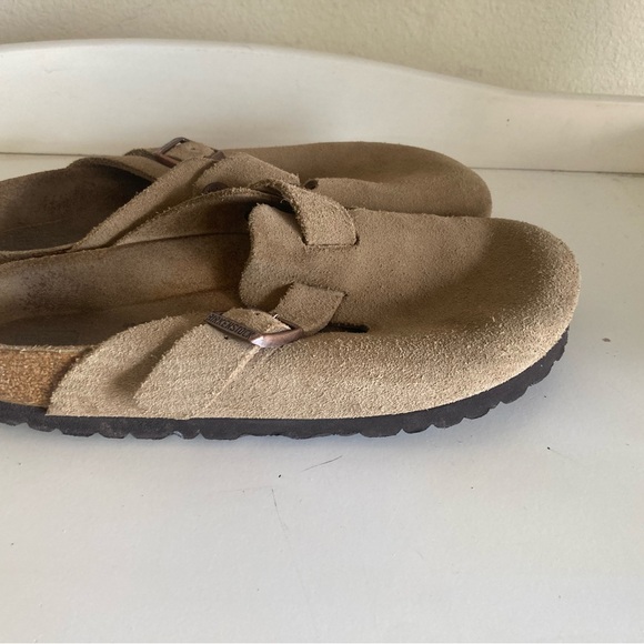 Birkenstock suede Boston Clogs 7.5 - Picture 2 of 5